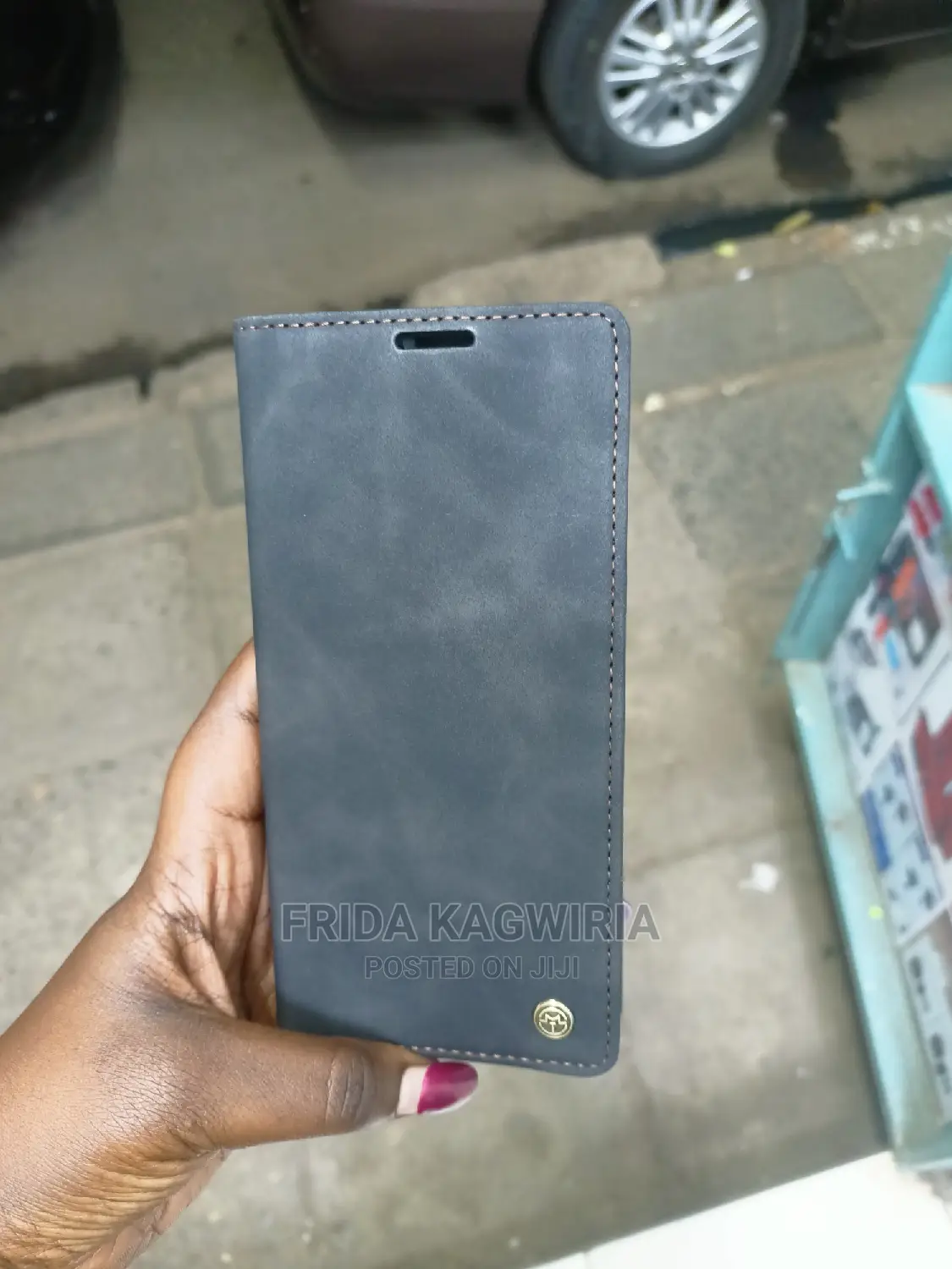 Black Caseme Leather Cover for Tecno Camon 20/20pro