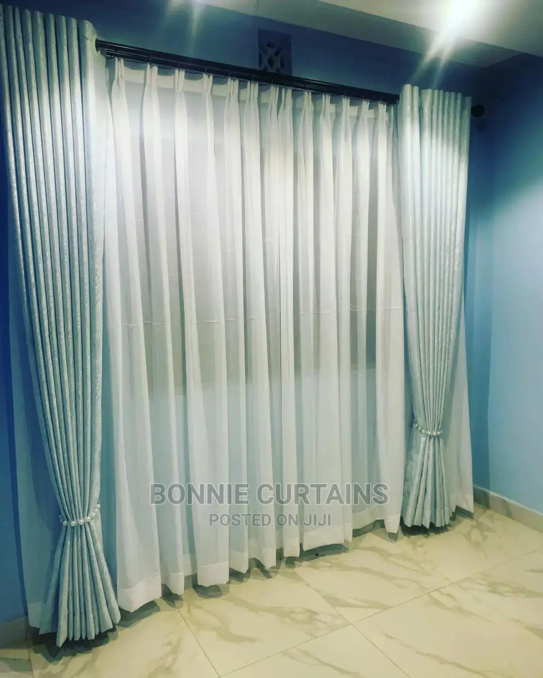 Plain Blackout Curtains for Airbnb