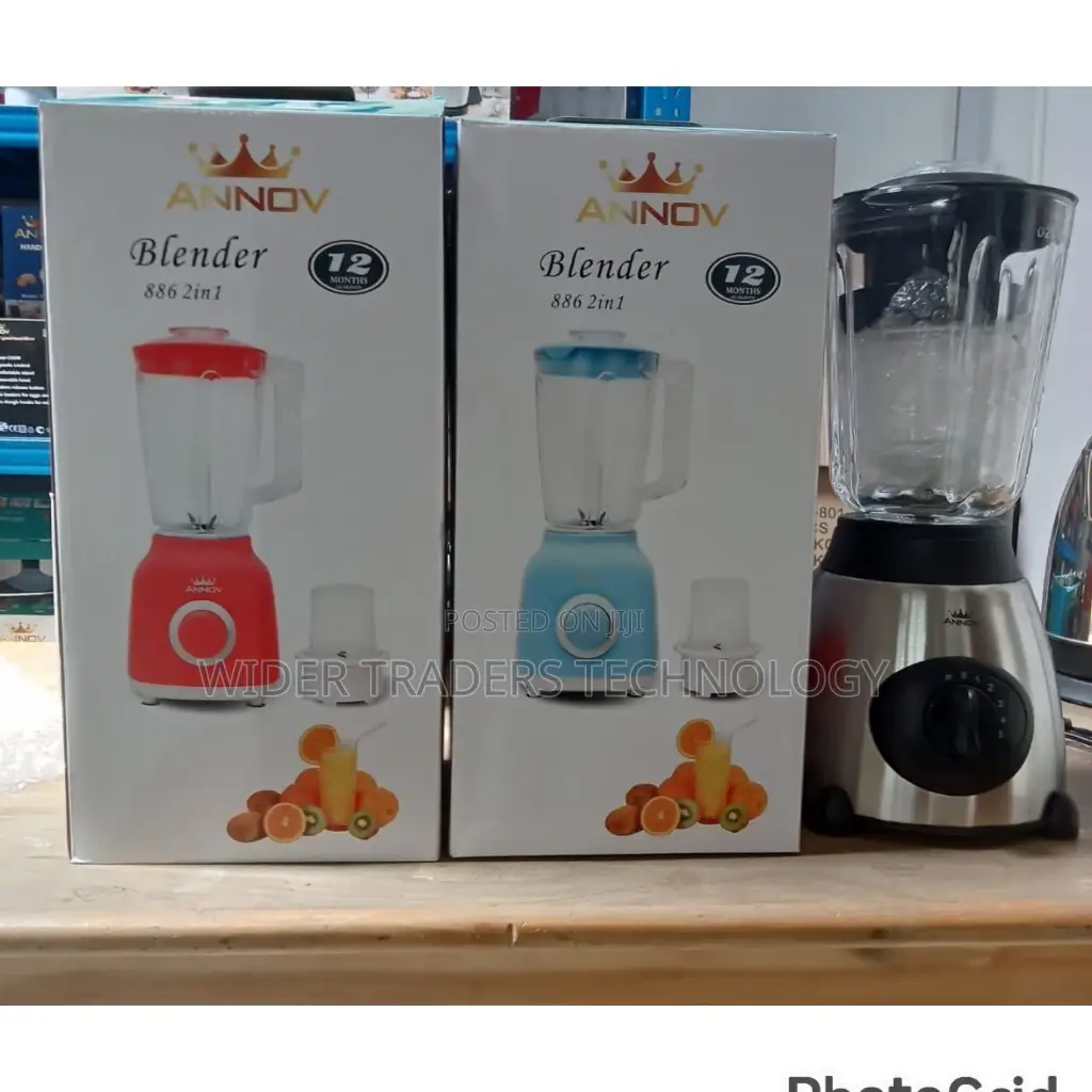 Annov Blender Grinder - 1.6L, 350W 1 Cap