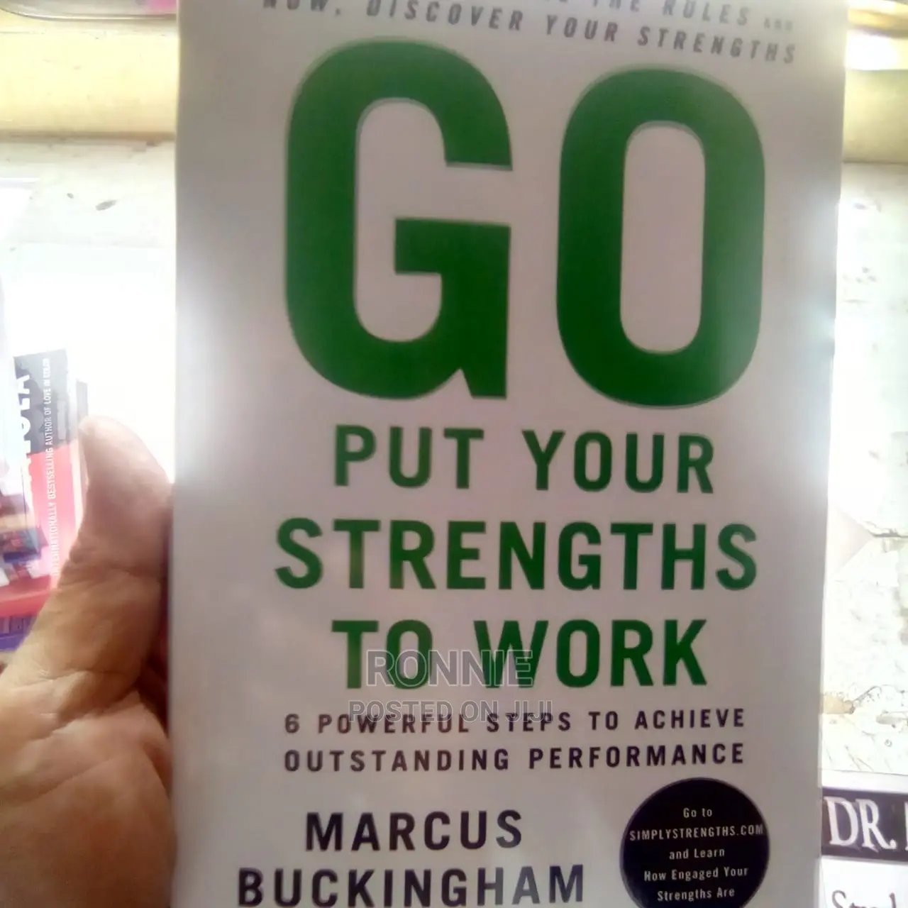 Go Put Your Strengths to Work Book by Marcus Buckingham