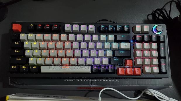 Backlit RGB Gaming Keyboards With Media Knob - thumbnail 2