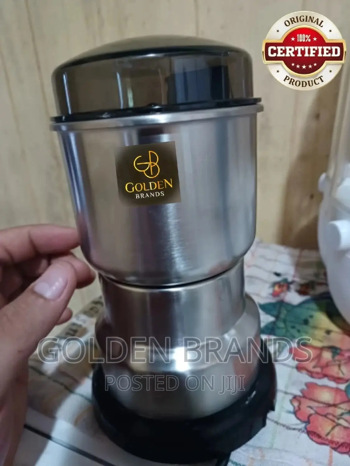 High Power Multifunctional Electric Grinder for Cereals 400W