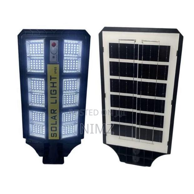 Solar Light 300W, Solar Street Light + Pole - main view