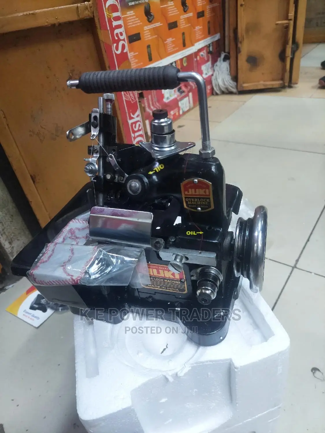 3 Thread Juki Overlock Machine
