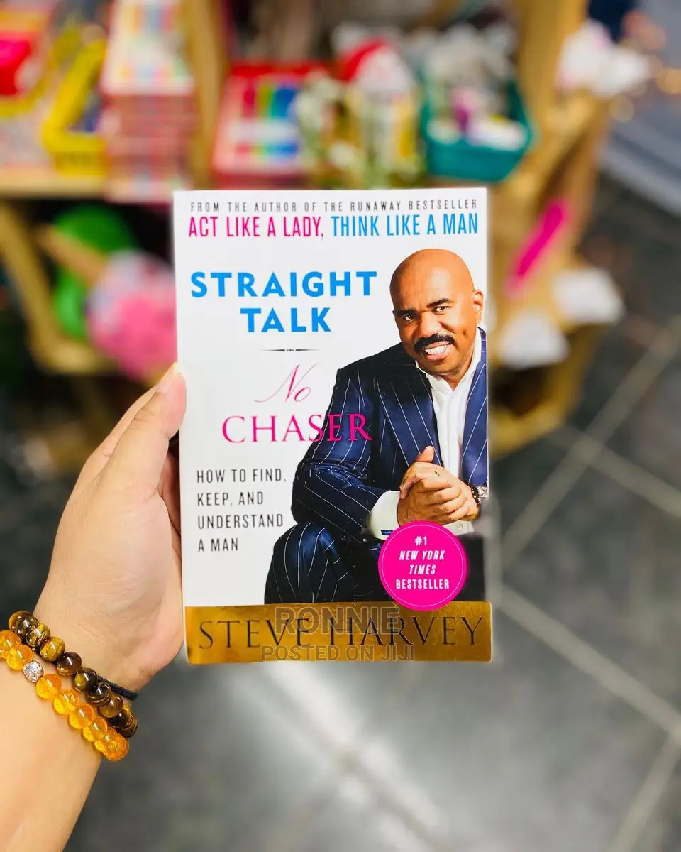 Straight Talk No Chaser Book by Steve Harvey