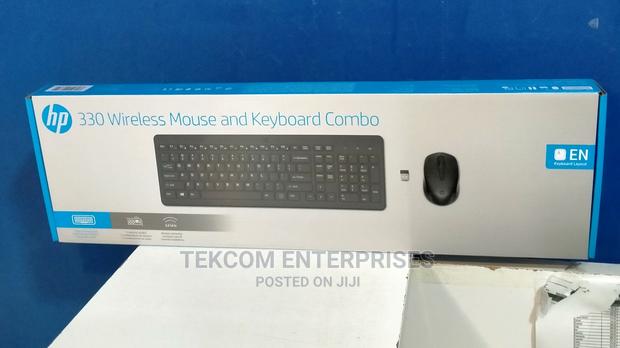 HP 330 Chiclet-Style Combination Wireless Mouse and Keyboard