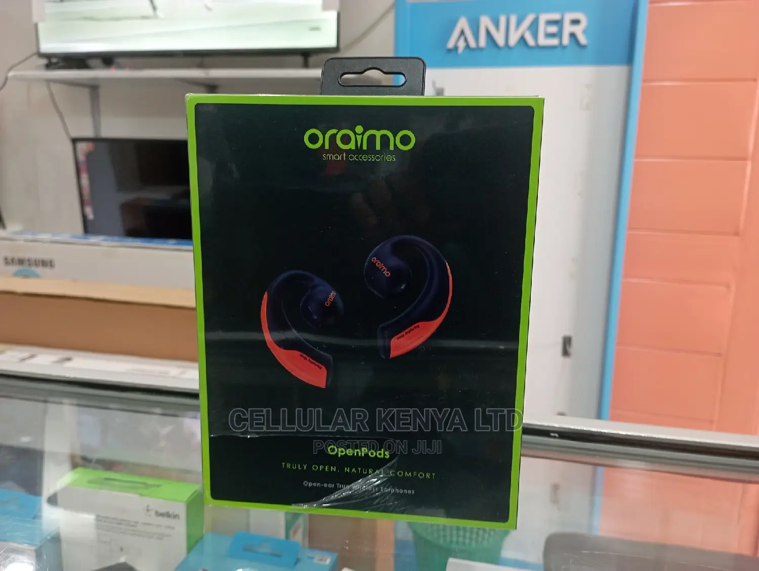 Oraimo Openpods True Wireless Earphones in Nairobi Central Headphones