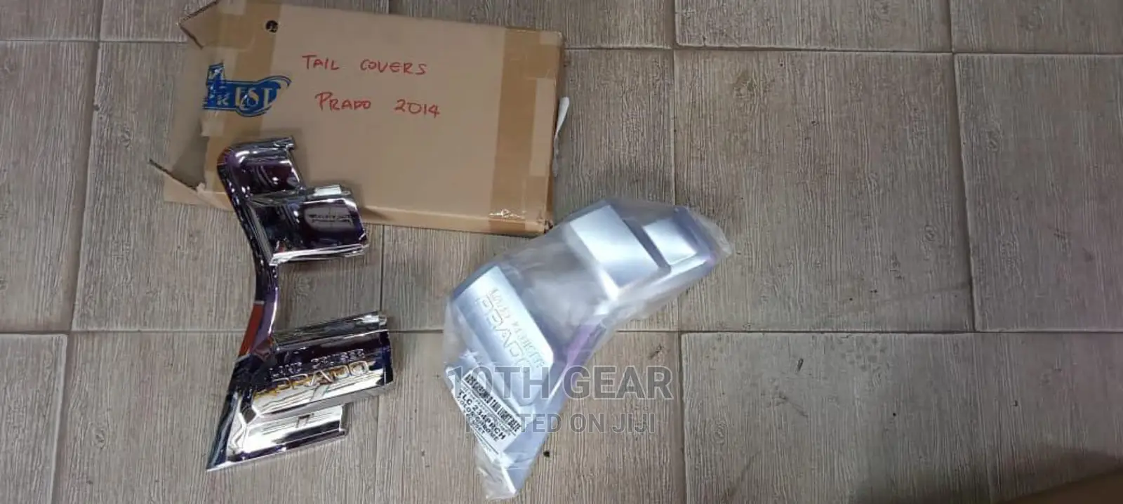 Taillight Chrome Cover for Prado 150