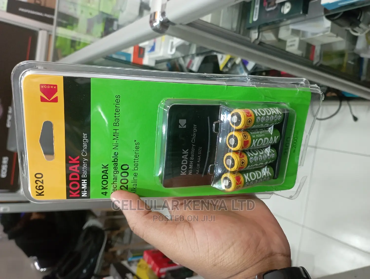 Kodak Rechargeable Battery With Charger 2100mah AA 4 Pack in Nairobi Central Accessories