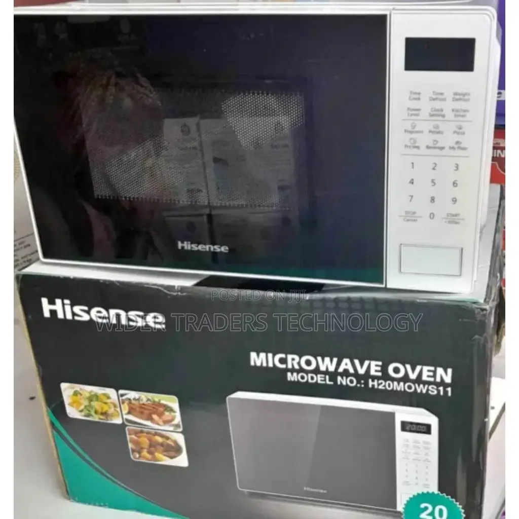 Hisense 20l Digital Microwave Oven White 30 Inch 700w