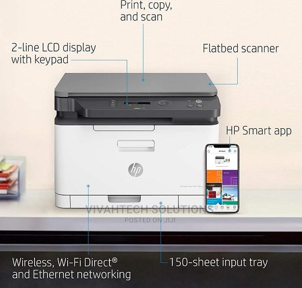 Hp MFP M178nw Colour Laserjet Printer ^ - main view