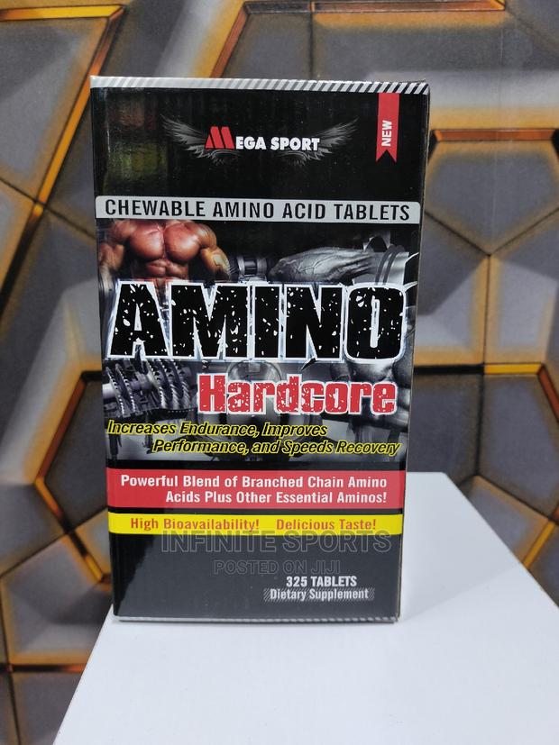Mega Sport Amino Hardcore(325 Flavoured Chewable Tablets)