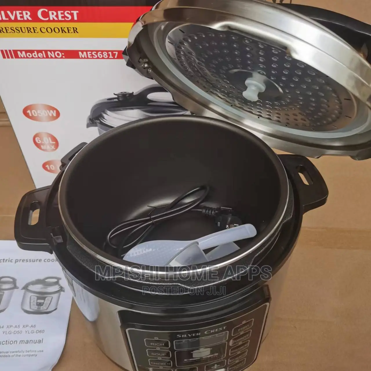 Silver Crest Electric Pressure Cooker 6L