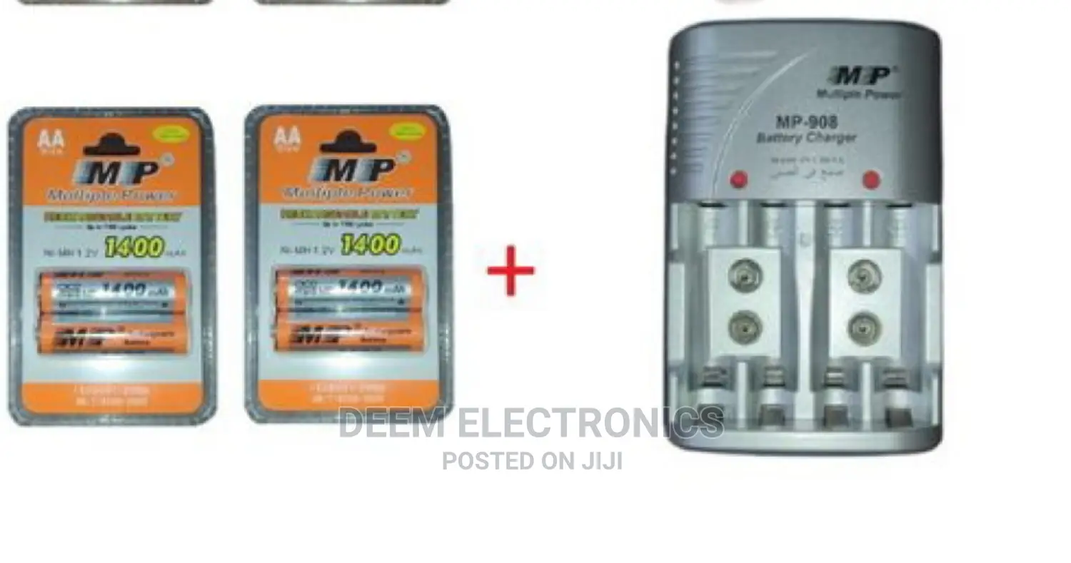 Mp Rechargeable Batteries With MP Charger