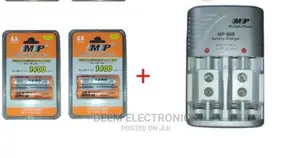 Mp Rechargeable Batteries With MP Charger