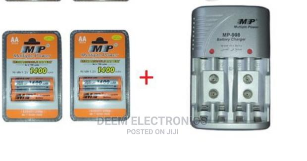 Mp Rechargeable Batteries With MP Charger