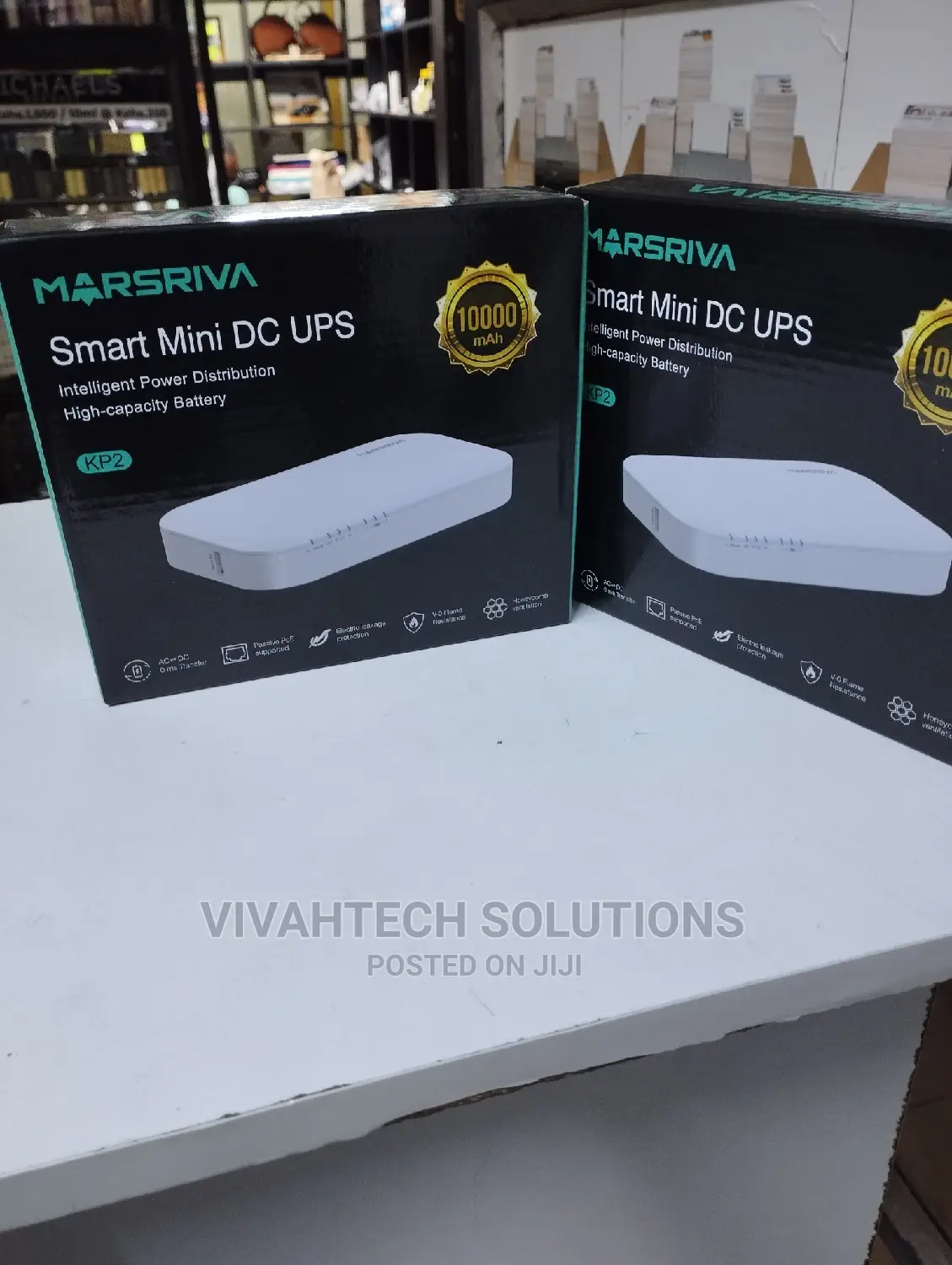 Marsriva Kp3 10000 Mah 18w Smart Mini Dc Ups for Router, Onu