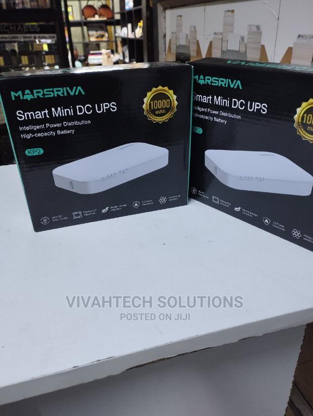 Marsriva Kp3 10000 Mah 18w Smart Mini Dc Ups for Router, Onu