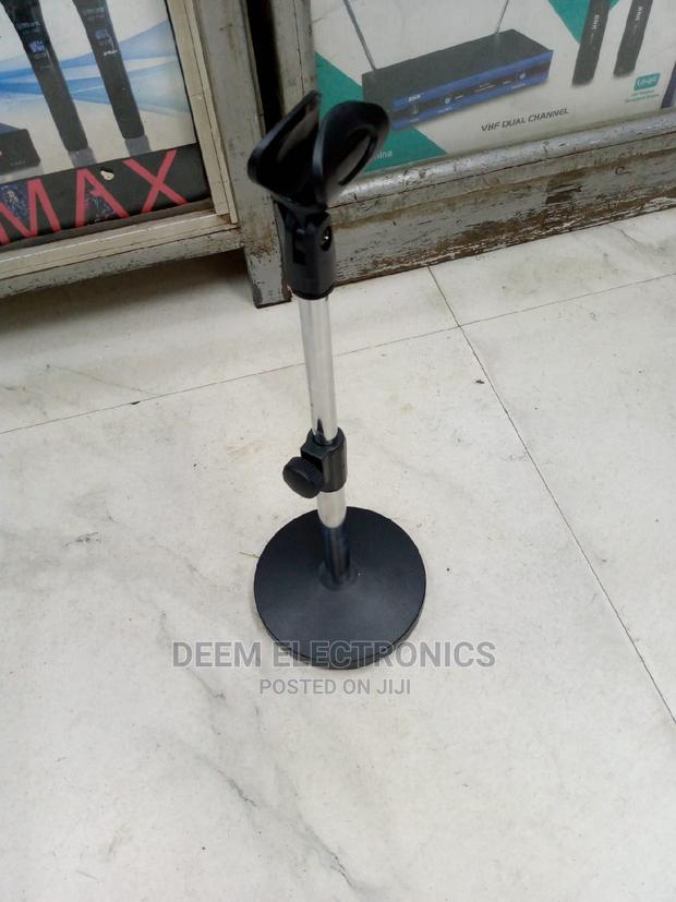 Desk Stand- Silver Heavy - main view