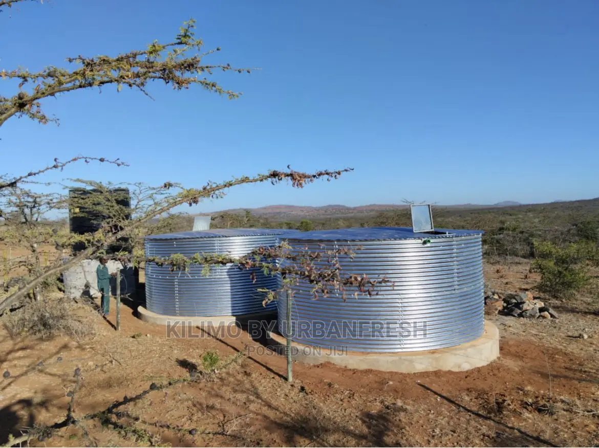 Galvanized Steel Sheet Large Scale Tanks 13,000 - 1,000,000L