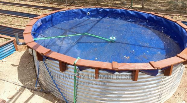 Galvanized Steel Sheet Large Scale Tanks 13,000 - 1,000,000L - thumbnail 4