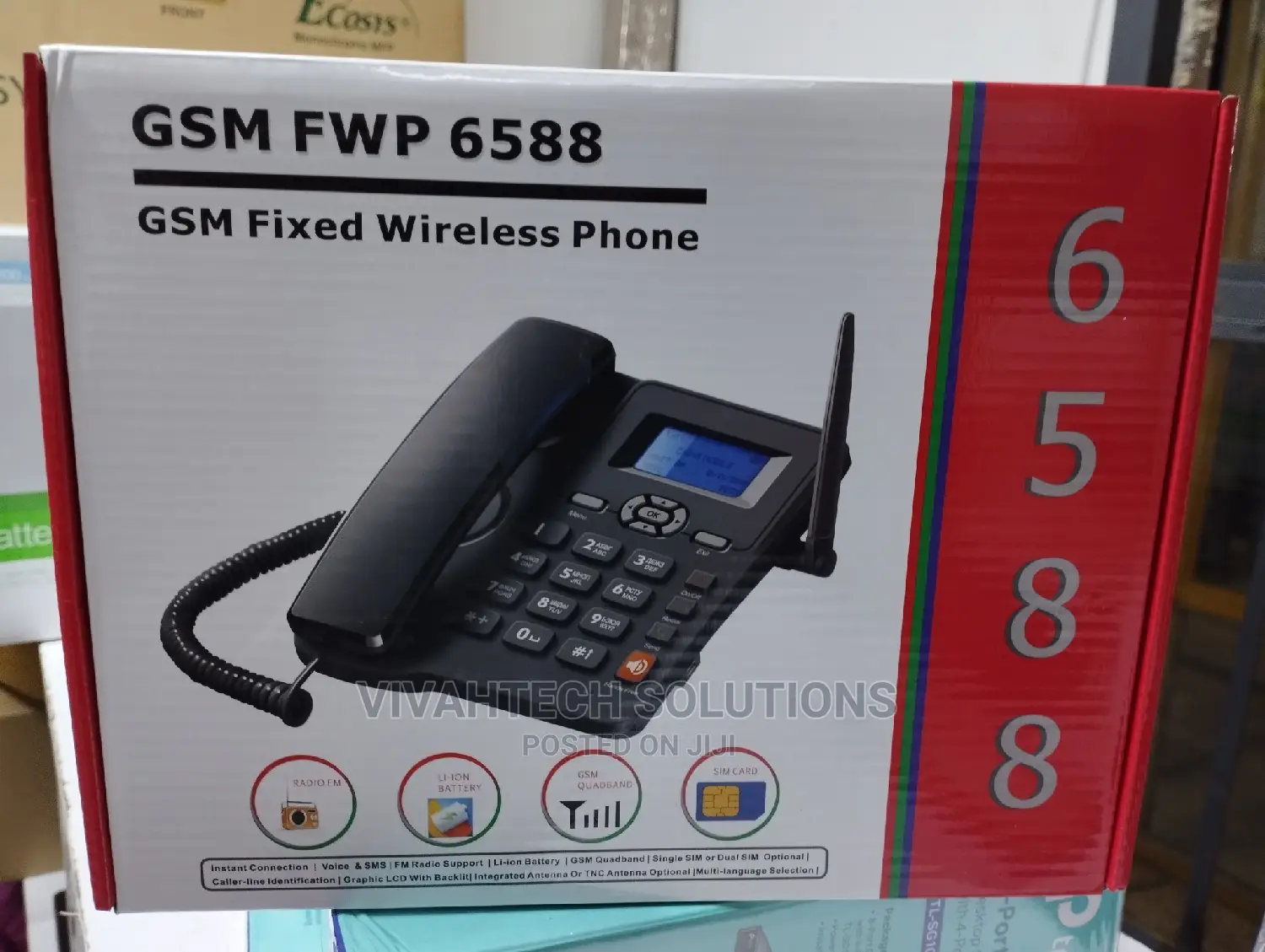 GSM Desktop Dual Sim Phone 6588 GSM Desktop Dual Sim Phone