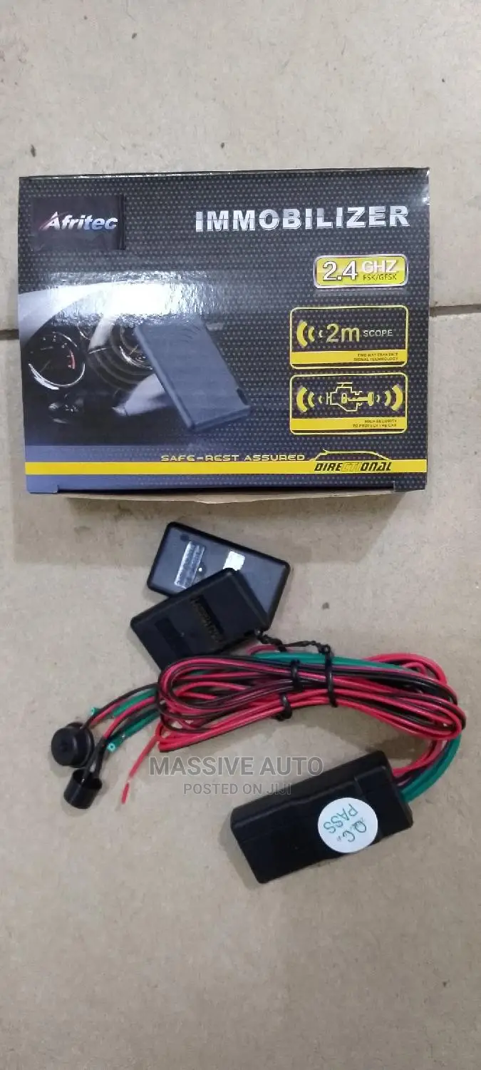Immobilizer System Available