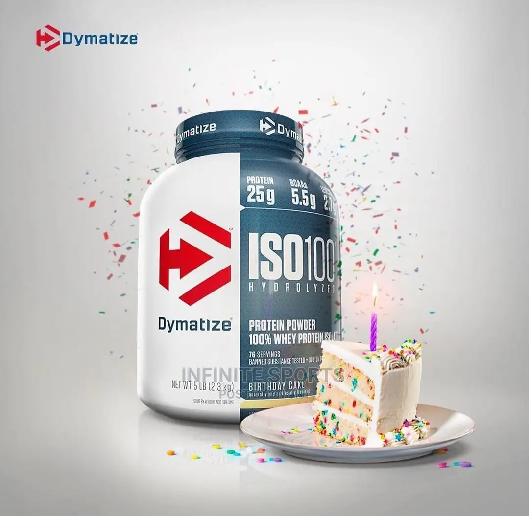 Dymatize Iso 100 5lbs(Whey Protein Isolate)