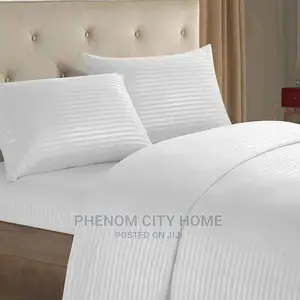 Coloured Stripped Bedsheet Set