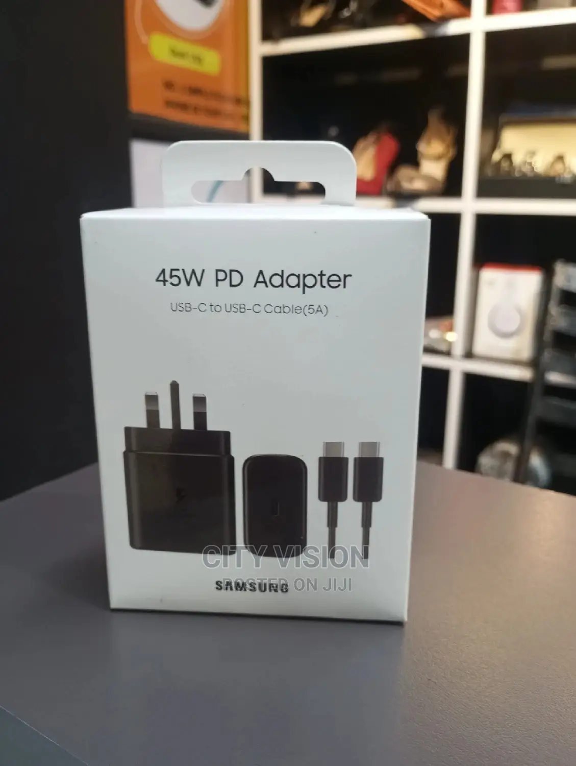 Samsung 45w PD Adapter Usb C to Usb C Cable
