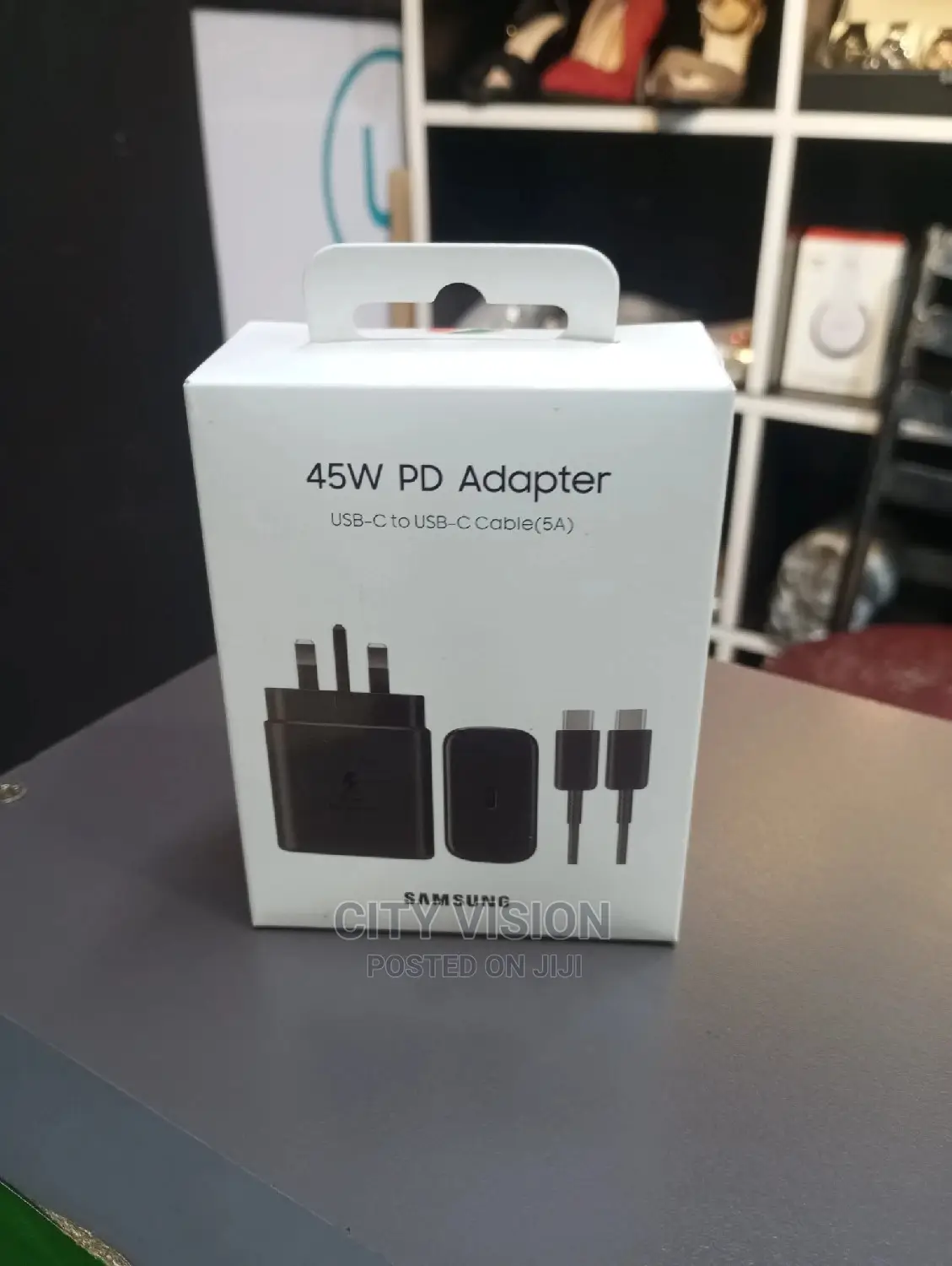 Samsung 45w PD Adapter Usb C to Usb C Cable