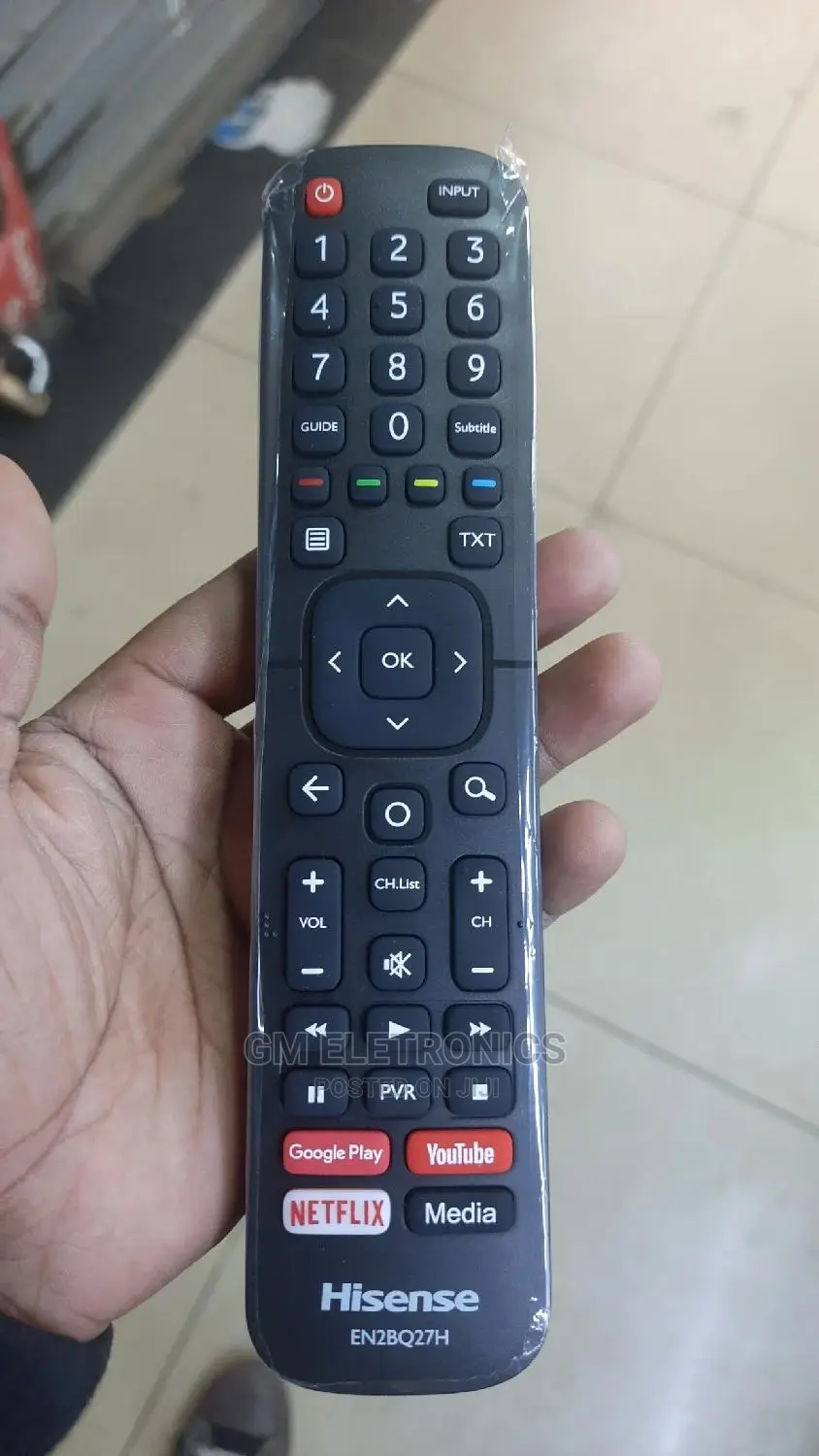 Hisense (Google Play, Youtube, Netflix Media)Remote