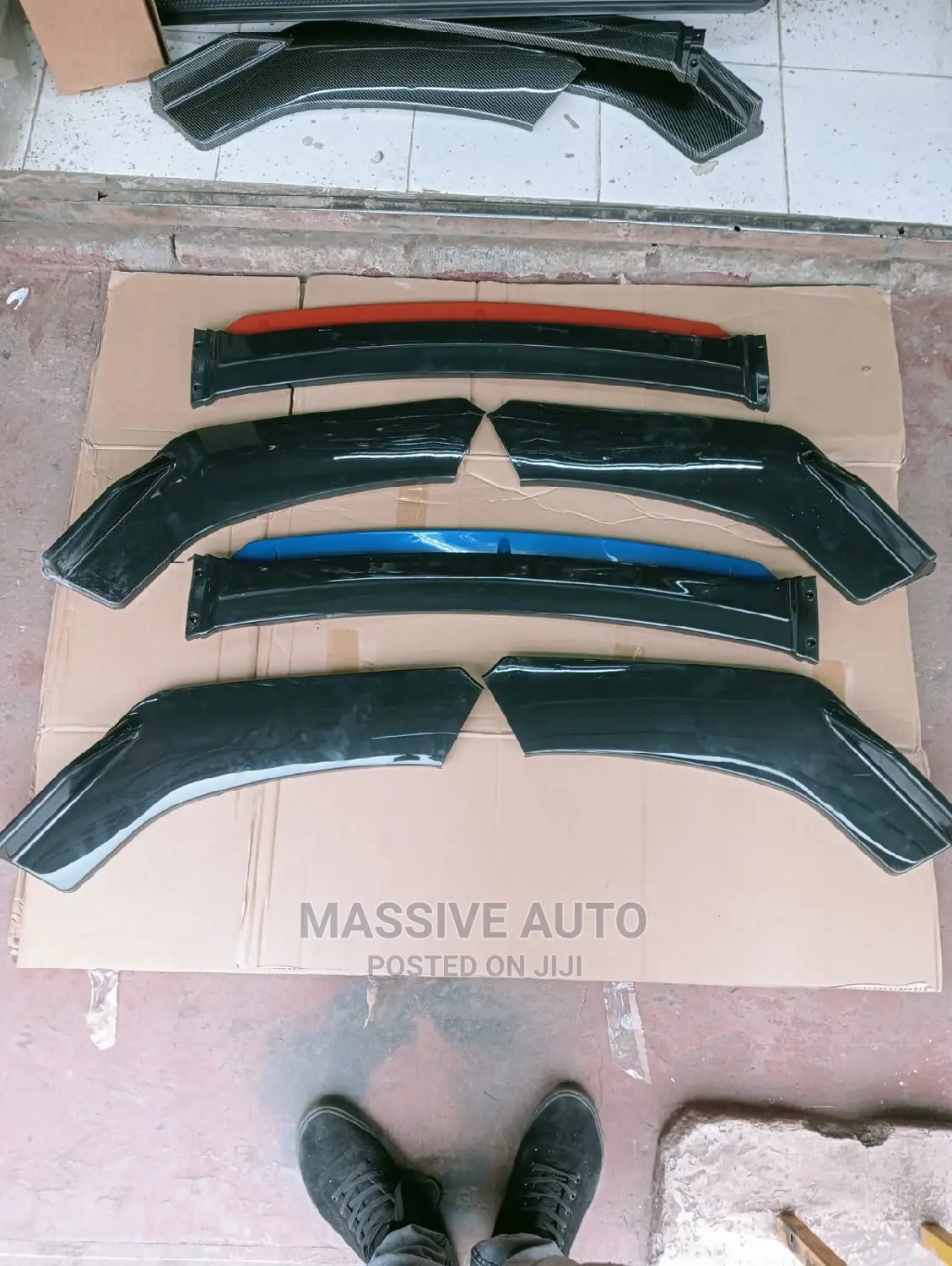 Carbon Finishing Front Bumper Lip