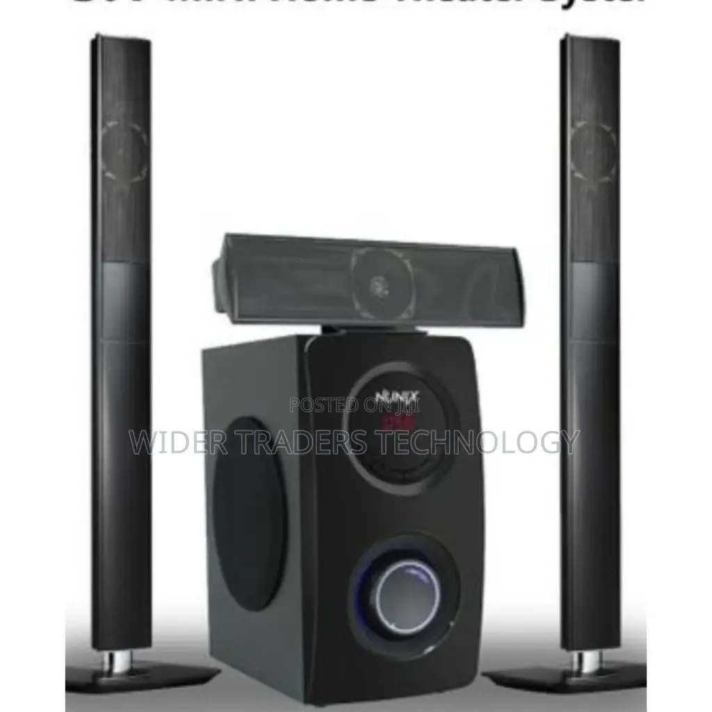 Nunix Home Theater/ Woofers Clear Audio Output and Base – N
