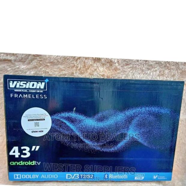 Original 43 Inches Smart Android Frameless Vision Tv  - thumbnail 2
