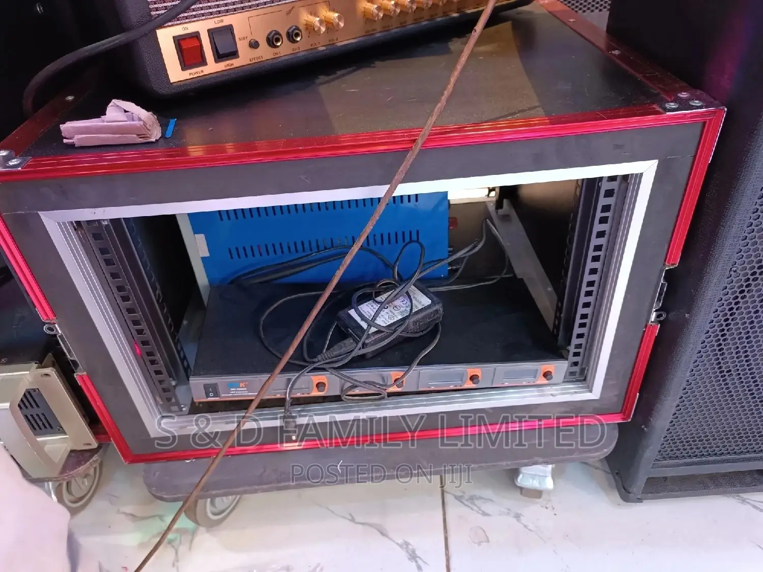 6U Two Door Closed Rack