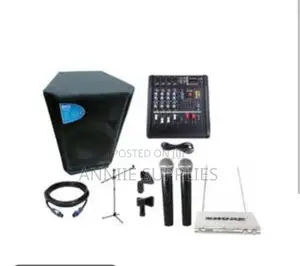 4ch Mini Public Adress System With 1600w Speaker.