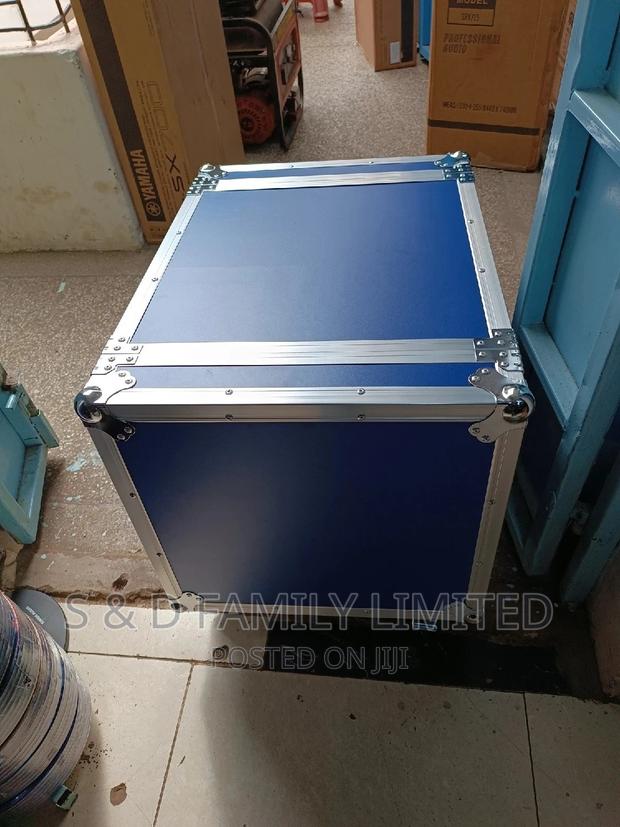 Blue 6U Open Rack Three Door - thumbnail 2