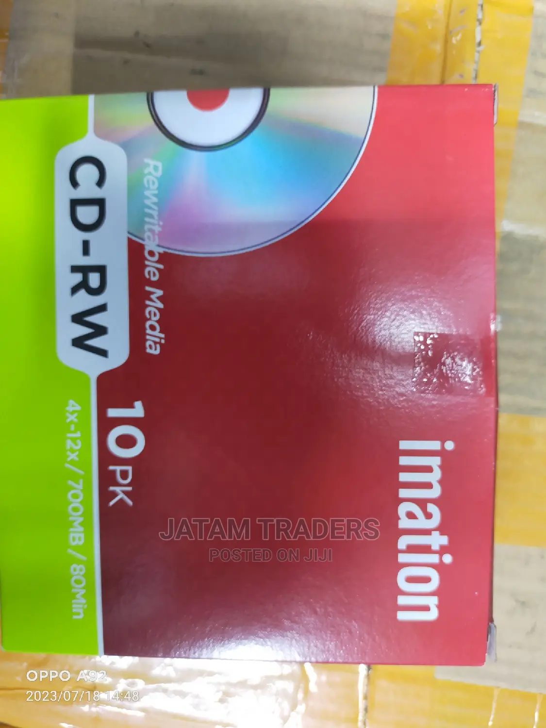 High Quality Rewrittable Media CDS