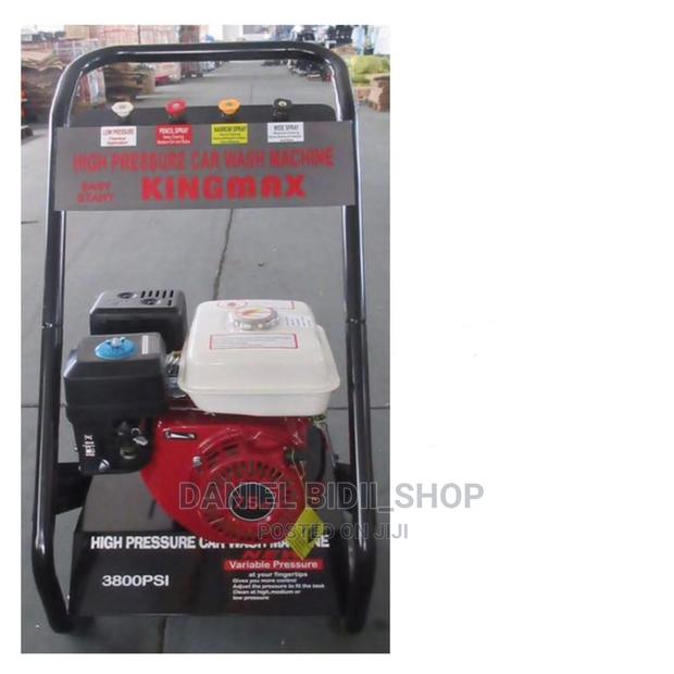 Kingmax 3800psi 7.5hp Petrol High Pressure Carwash Machine
