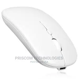 White Wireless Rechargeable Mouse, Rechargeable Mouse