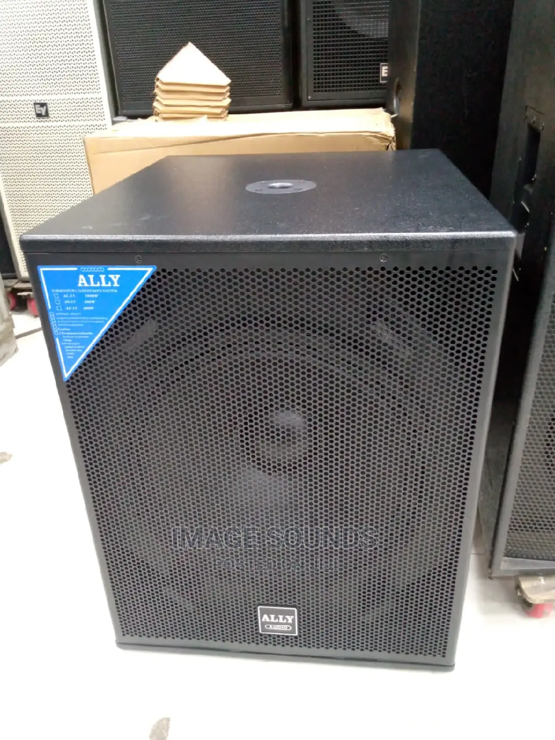 Bass 18" Ally Audio Speaker 2000 Watts