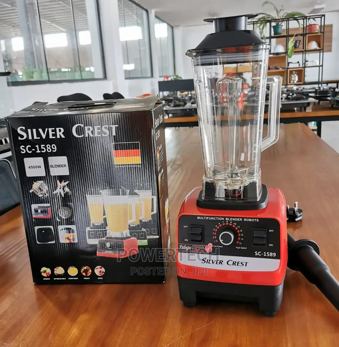 Silver Crest PROFFESIONAL Commercial Blender Grinder Jar
