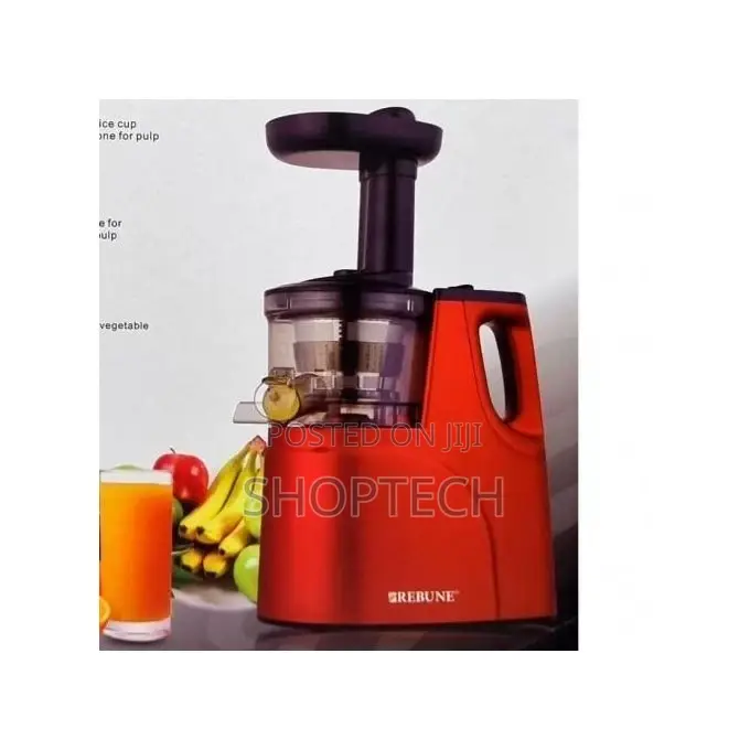 Rebune Slow Juicer With 2 Outlet for Juice Pulp