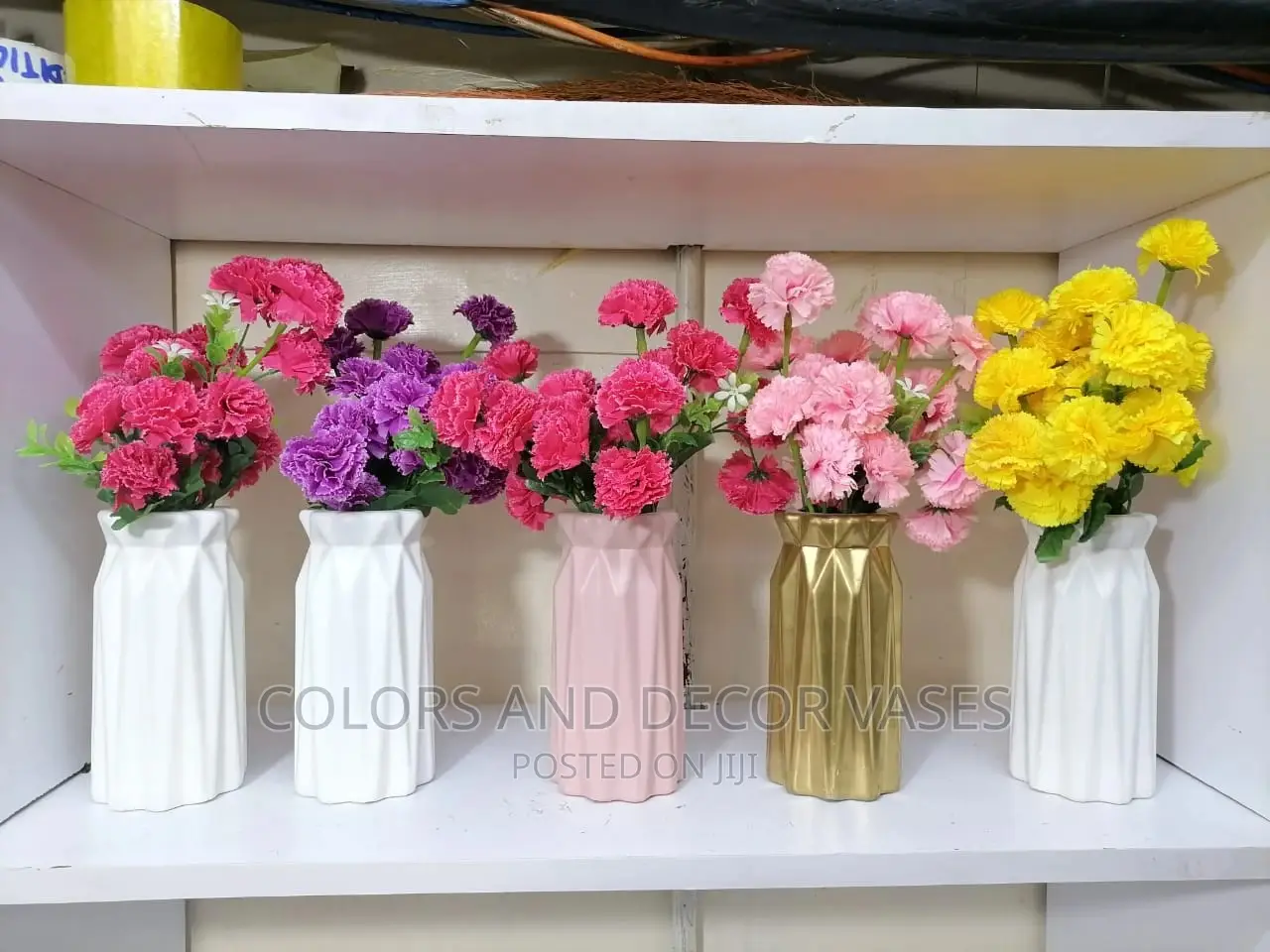 Vase for Flowers + Flowers