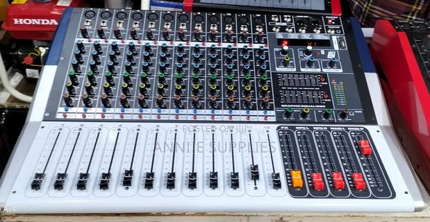 12 Channels Powered Mixer Yamaha With Usb/Bt 2000w