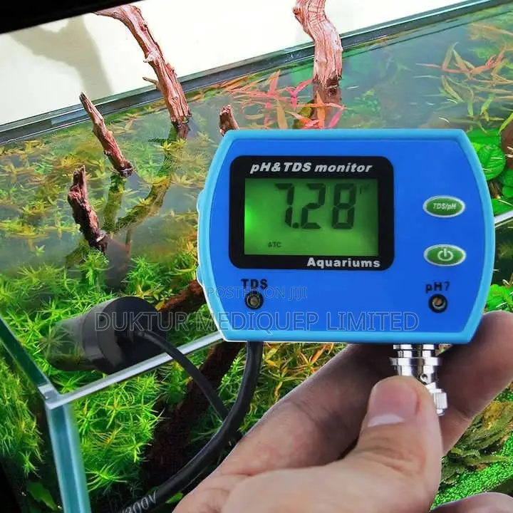 Ph TDS Digital Monitor Aquarium Pool Hydroponic Water Tester