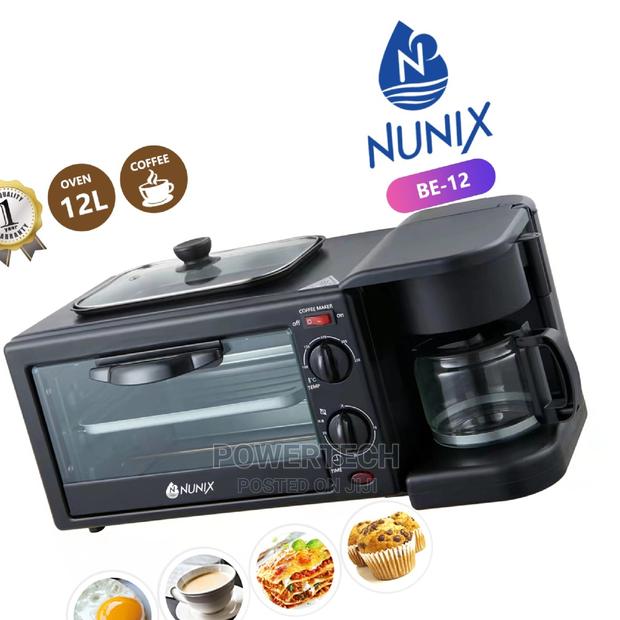 Nunix 3 in 1 Multi-Function Breakfast Maker Machine - main view