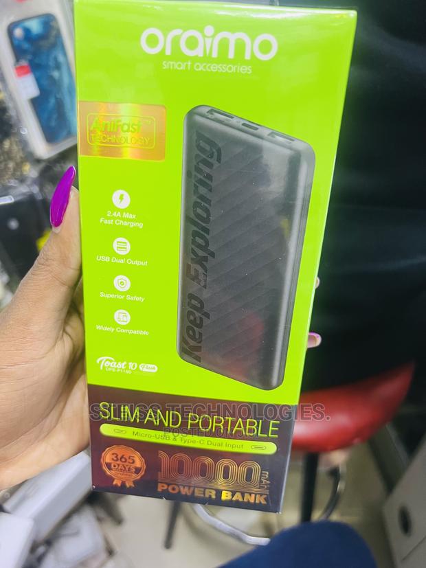 Oraimo 10000-Mah Powerbank. - thumbnail 4