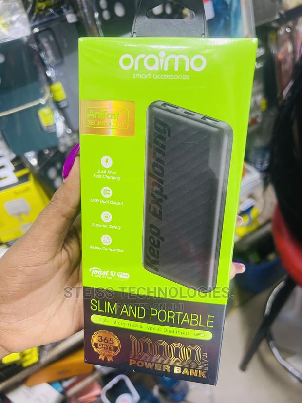Oraimo 10000-Mah Powerbank. - thumbnail 3